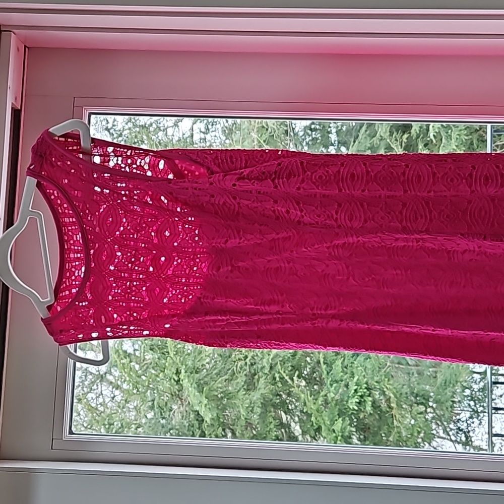 Women's Apt. 9 knee length lace overlay dress